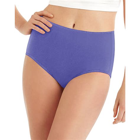 Hanes Hanes Womens Microfiber Brief Panties 8 Pack Style M840as