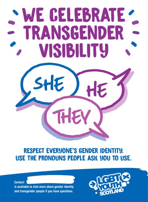 Fonts used are also in an art nouveau style and are in blues and purples. It's Transgender Day of Visibility - why it should matter ...