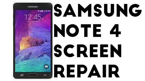 Samsung Galaxy Note Screen Repair Speed Repair YouTube