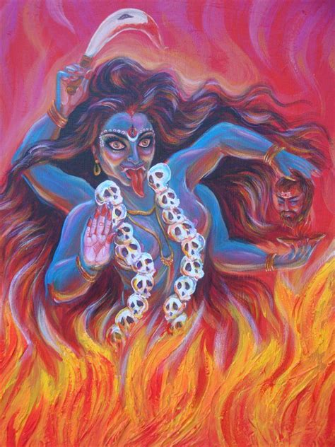 Hindu Art Mother Kali Kali Goddess