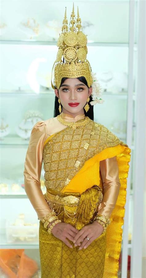 Beautiful Cambodia Traditional Costume Cambodia Outfit In