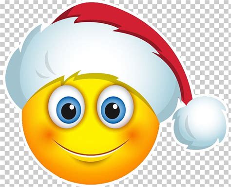 Emoji Smiley Christmas Santa Claus Emoticon Png Clipart Christmas
