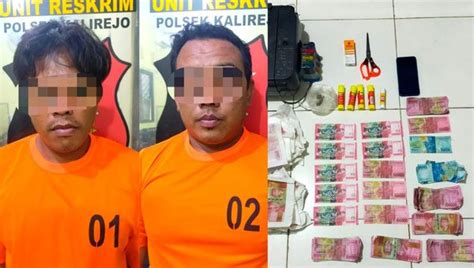 Pengedar Pencetak Uang Palsu Di Lampung Ditangkap Polisi Sita Banyak