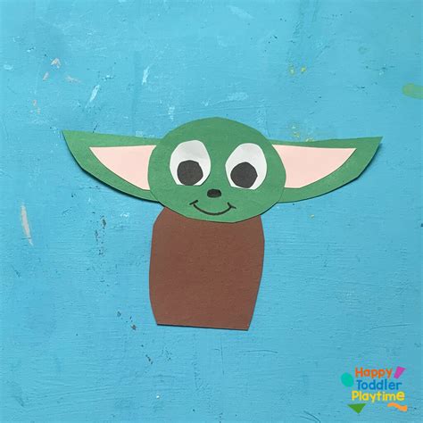 Baby Yoda Paper Plate Craft Happy Toddler Playtime