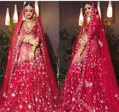 Beautiful Bride😍😍😍💘💘💘 Shivangi Joshi Indian Bridal Dress Bridal