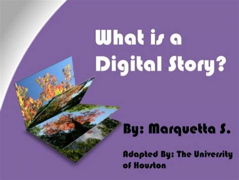 What Is A Digital Story