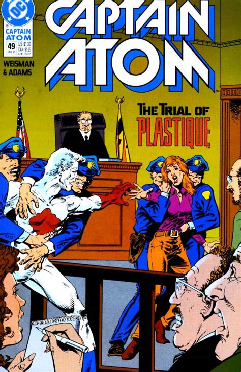 Captain Atom 49 The Trial Of Plastique A Love Story