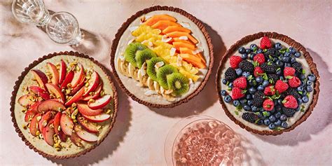 Healthy Low Sugar Desserts 3 Vegan Fruit Tart Recipes
