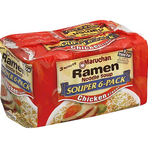 Jun 26, 2018 · to make ramen noodle salad, you'll put fresh carrots, shredded cabbage, green onion, ramen noodles, and almonds in a bowl. Maruchan Souper 6 Pack Chicken Flavor Ramen Noodle Soup ...