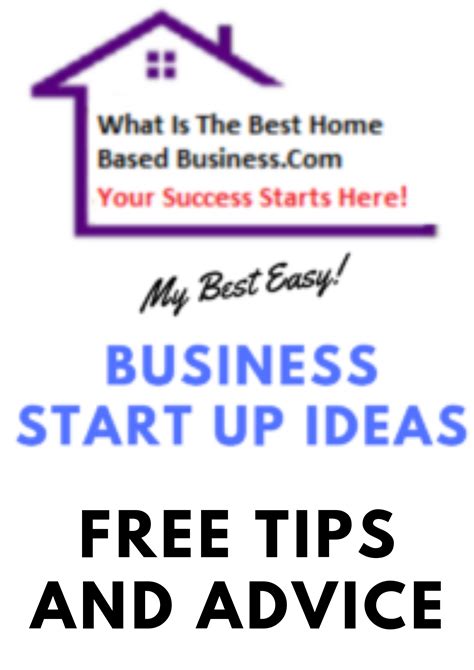 Easy Business Start-Up Ideas | Start up business, Easy start, Start up