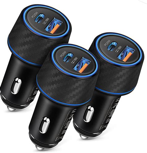 Usb C Car Charger Usbc Car Charger Adapter 2 Port 43w