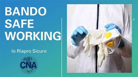 Bando “safe Working Io Riapro Sicuro” Cna Pavia