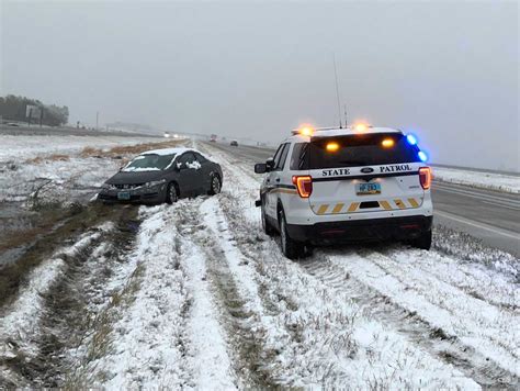 Snowstorm Closes North Dakota Interstates Highway Patrol Assists