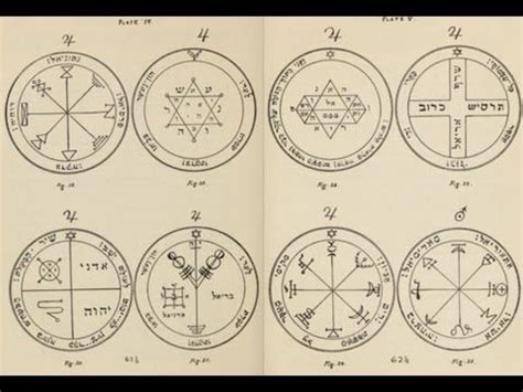 Seal of solomon was hexagram. 72 Lesser Keys of Solomon 1913 Goetia & Sigil Creation ...