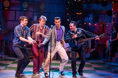 Theater Review The Engemans ‘million Dollar Quartet Is A Musical