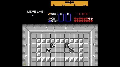 Level 8 Simple Walkthrough First Quest The Legend Of Zelda First