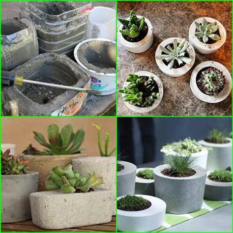 Let's create aa elegant and beautiful cement plant or flower pot! How To Make Concrete Planters-Creative DIY Project | Diy concrete planters, Concrete planters ...