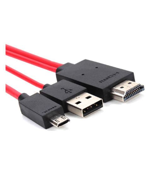 Buy Terabyte Micro Usb Mhl To Hdmi Cable For Mhl Enable Phone Hdmi
