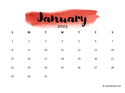 2023 Printable Mini Calendar Free Printable Templates