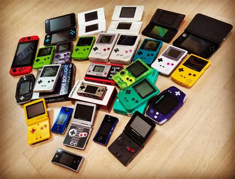 My Nintendo Handheld Collection 15 Years Of Collecting Rgameboy