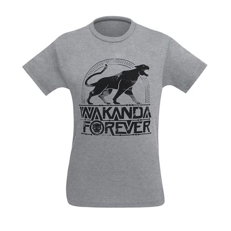 Black Panther Wakanda Forever Mens T Shirt