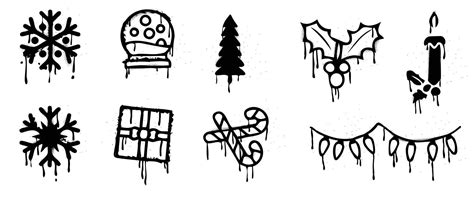 Christmas Graffiti Vector Art Icons And Graphics For Free Download