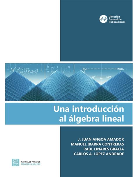 Una Introducci N Al Lgebra Lineal