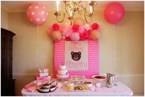 Beary Sweet First Birthday Party Priscilla Baierlein Photography