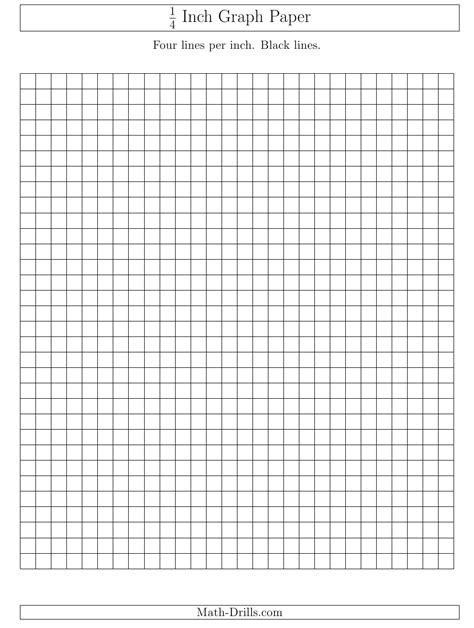 14 Inch Lined Graph Paper Template Download Printable Pdf