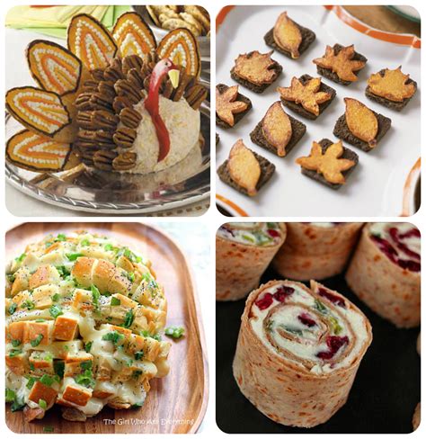 From kids to vegetarians, we'll everyone who hosts thanksgiving has more than enough to do. Occupation Housewife: Thanksgiving Appetizers