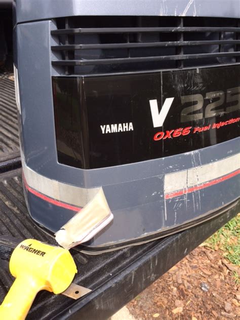 Since i am trying to refurbish some pretty old motors, i am going to repaint most parts that i can get to. Painting outboards new decals Yamaha 225 OX66 **Update ...