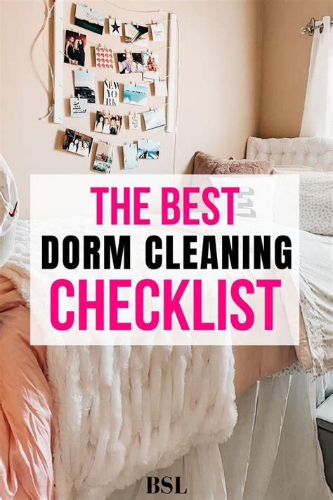 The Best Dorm Cleaning Checklist Everything You Need To Clean Your Dorm Room By Sophia Lee