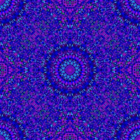 Premium Vector Geometrical Kaleidoscope Mandala Ornament Pattern Art