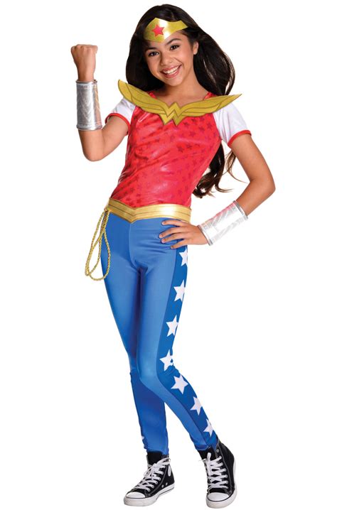 Woman with a suitcase trailer: DC Super Hero Girls Deluxe Wonder Woman Child Costume ...