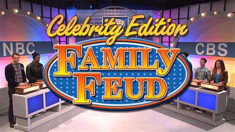 Ever watch family feud on tv and know you could do better? Celebrity Edition Family Feud | Logopedia | FANDOM powered ...