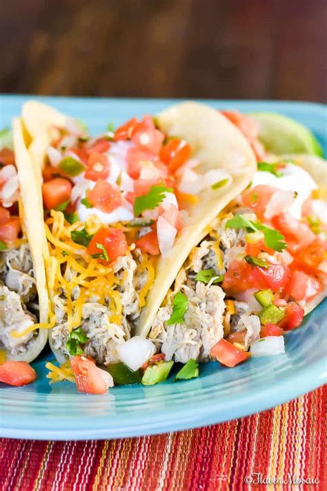 Allow chili to come to room temperature and store in an airtight container or individual containers for up to 4 days in the refrigerator or up to 3 months in the freezer. Crockpot Chicken Tacos - Flavor Mosaic