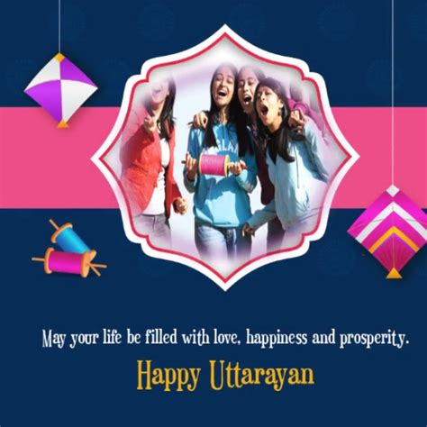 Happy Uttarayan Wishes Template Postermywall