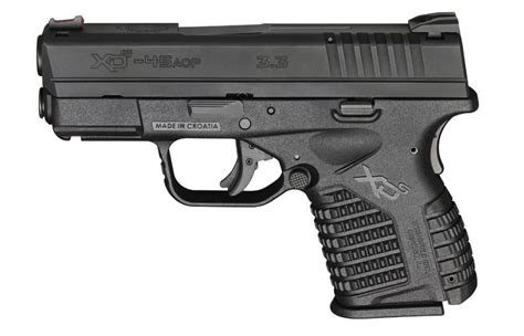 Springfield Armory Xds 45 Acp 33″ Black 4 Mags And Range Bag 388