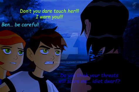 Ben 10 Dont You Dare Touch Her By Kira0503 On Deviantart