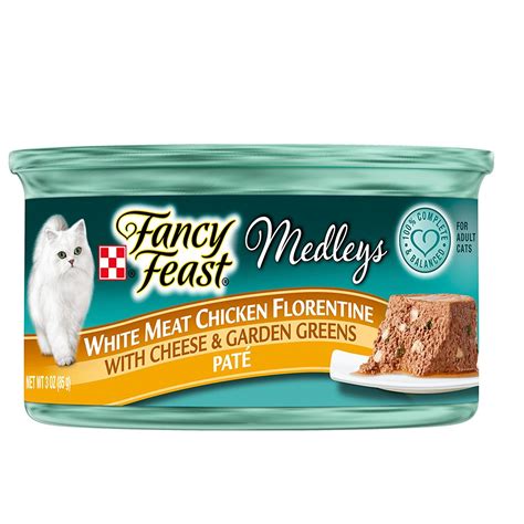 While many cat owners choose dry food, others prefer the wet type. Purina Fancy Feast Medleys Pate Collection Gourmet Wet Cat ...