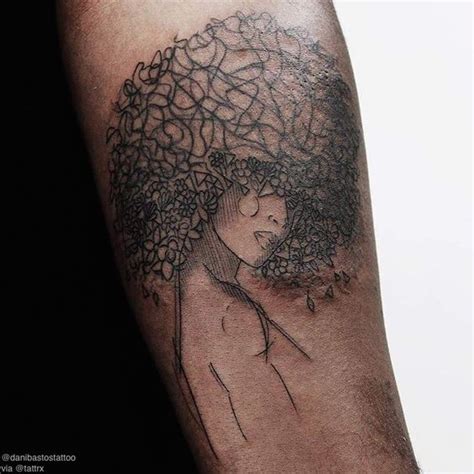 Inspiração Tatuagens Incríveis Com Mulheres Afros Atl Girls