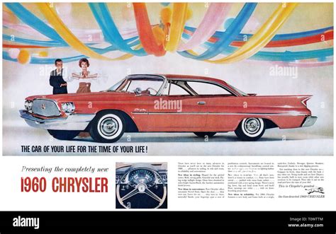 Vintage 1960s Chrysler Royal Automobile Print Ad Art And Collectibles