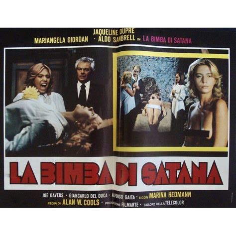 A Girl For Satan La Bimba Di Satana Italian Fotobusta Movie Poster