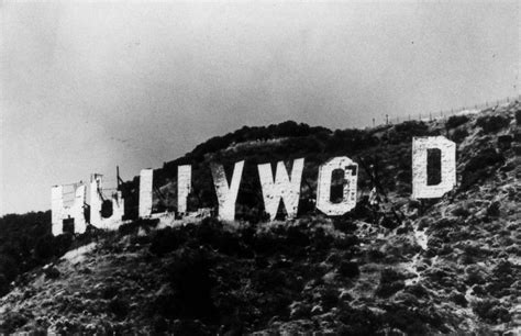 A Brief History Of The Hollywood Sign Warped Factor Words In The Key Of Geek