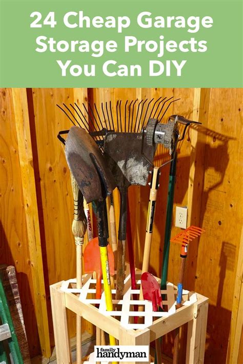 25 Cheap Garage Storage Projects You Can Diy In 2021 Easy Garage