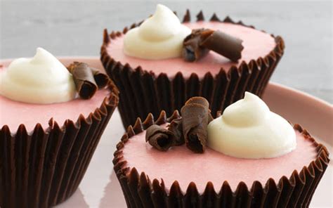 Chocolate Raspberry Mousse Cups Parade