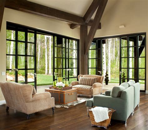 Indoor Outdoor Living Contemporary Living Room