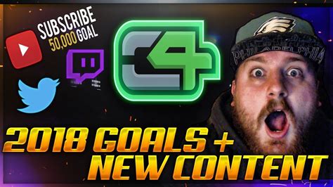 2018 Youtube Goals Channel Update Twitch Streams New Series Youtube