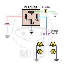 Schaltplan blinkrelais 2 polig led blinkrelais 2 polig schaltplan. JMT Blinkrelais 12V 4polig - 705.74.58 | Blinkrelais.de ...