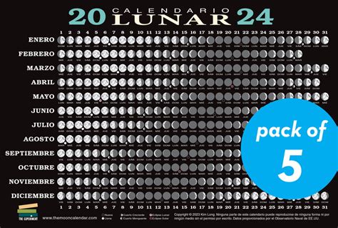Calendario Lunar Fases Lunares Eclipses Y Más Cards Walmart com